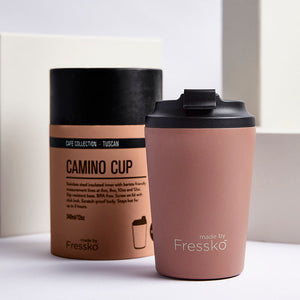 Fressko Stainless Steel Camino Reusable Coffee Cup - 340ml